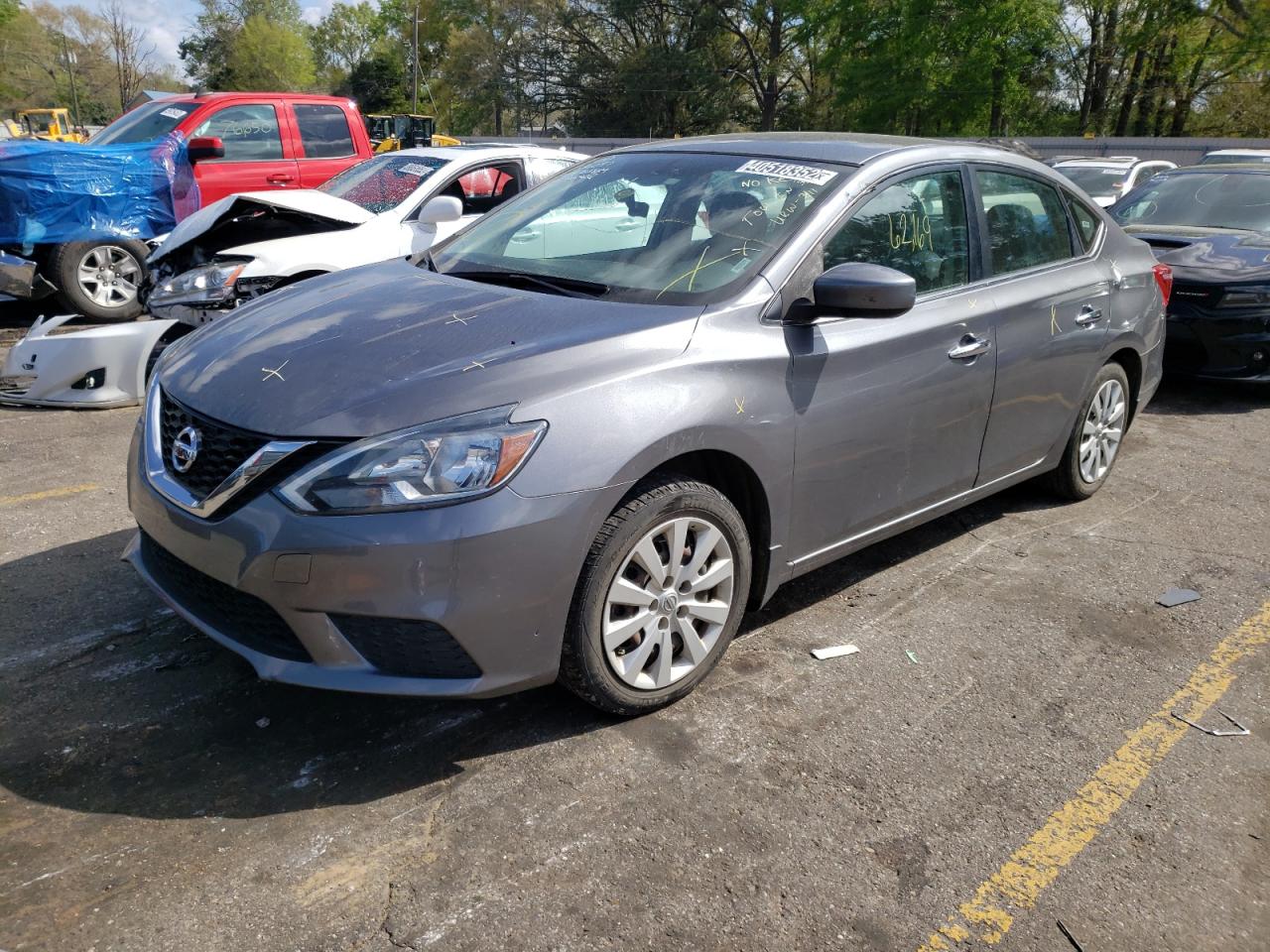 Photo 2 from auction – 2017 NISSAN SENTRA S with VIN 3N1AB7AP1HY376097