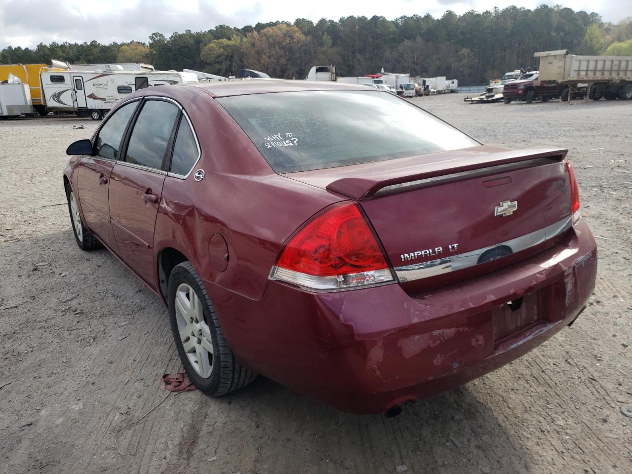Photo 3 from auction – 2006 CHEVROLET IMPALA LT with VIN 2G1WC581369217335