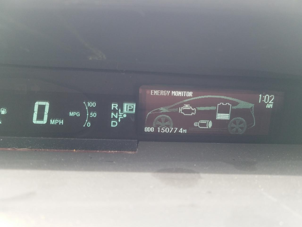 Photo 8 from auction – 2010 TOYOTA PRIUS with VIN JTDKN3DU4A1025780