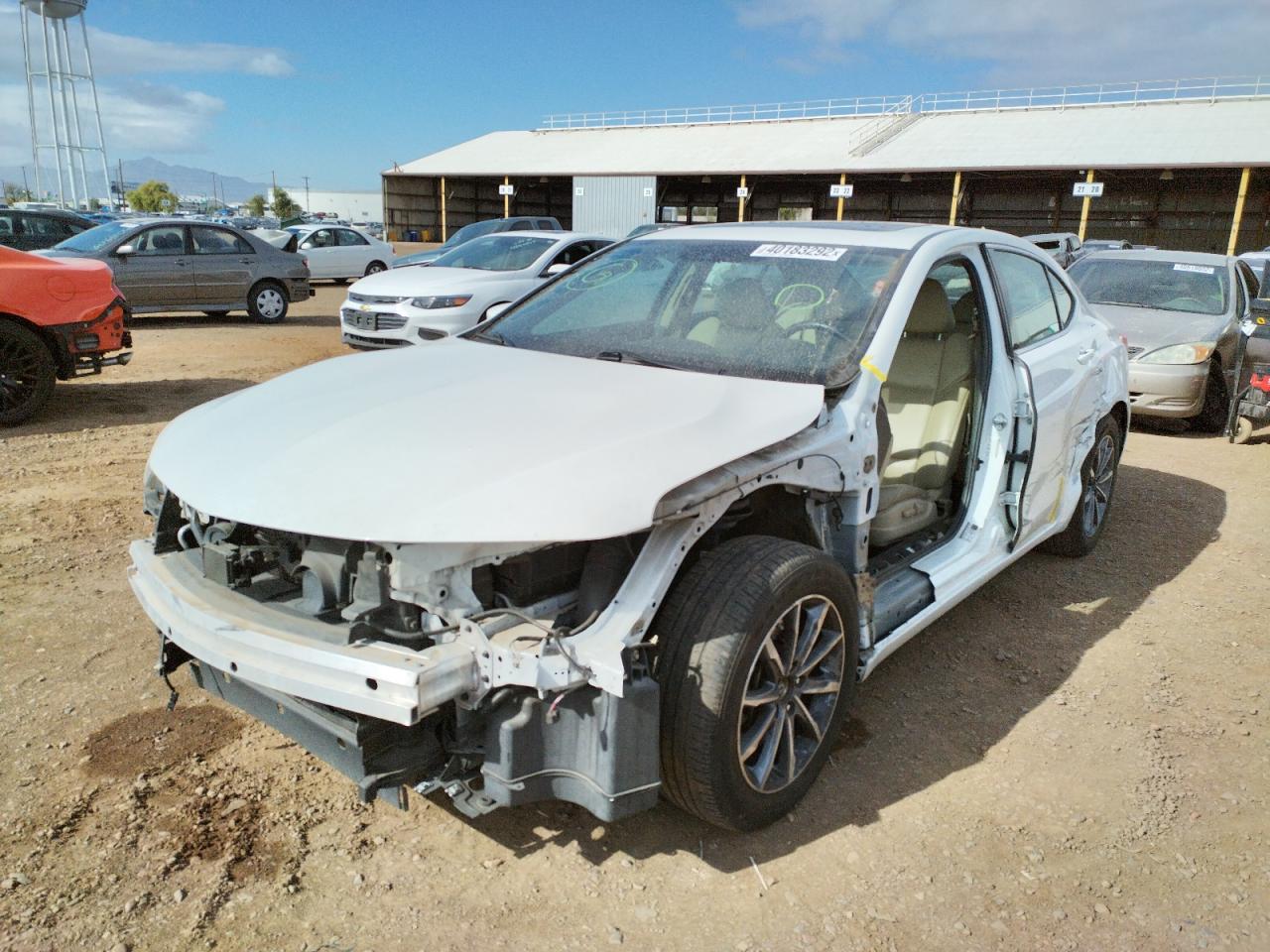 Photo 2 from auction – 2018 ACURA TLX with VIN 19UUB1F34JA008148