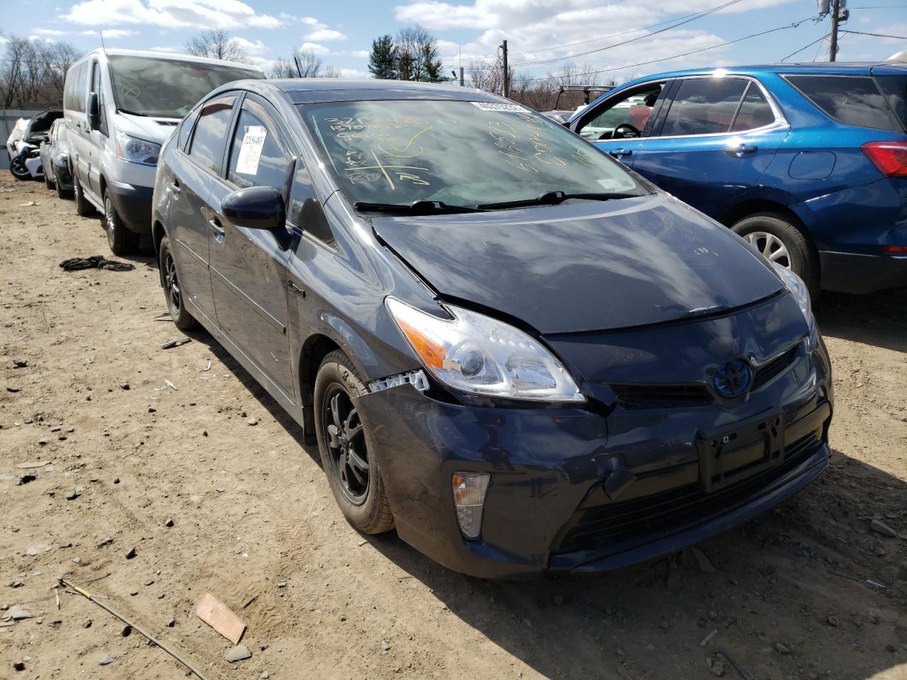 TOYOTA PRIUS 2013 with VIN JTDKN3DU7D1616593 - Photo from auction