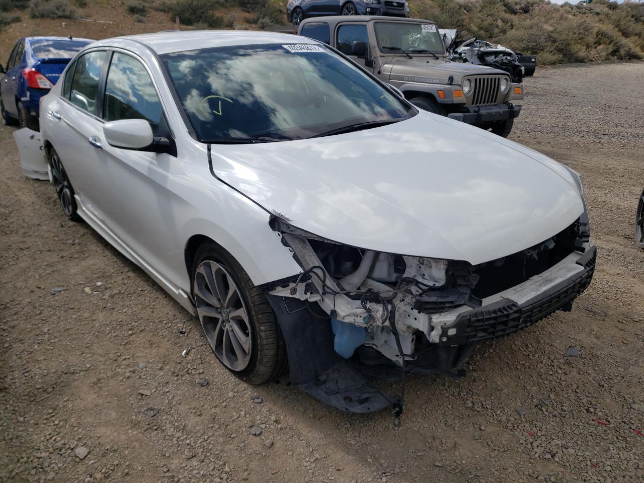 HONDA ACCORD SPO 2015 with VIN 1HGCR2F57FA065160 - Photo from auction