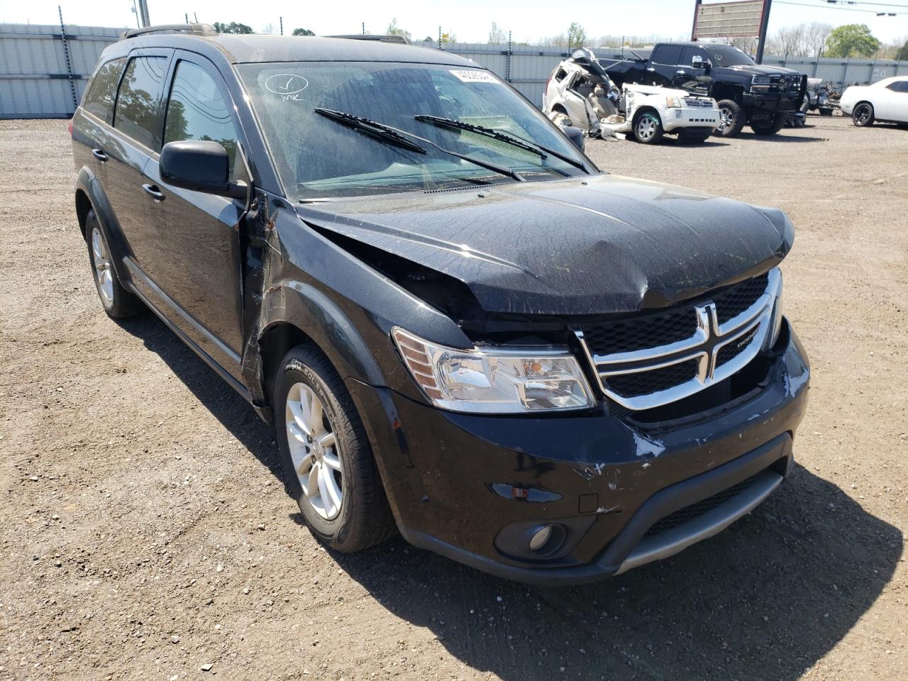 DODGE JOURNEY SX 2013 with VIN 3C4PDCBGXDT661364 - Photo from auction