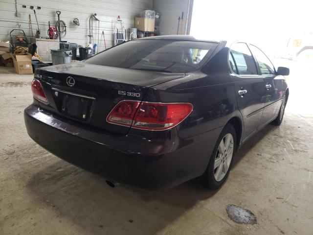 Photo 4 from auction – 2006 LEXUS ES 330 with VIN JTHBA30G365159397