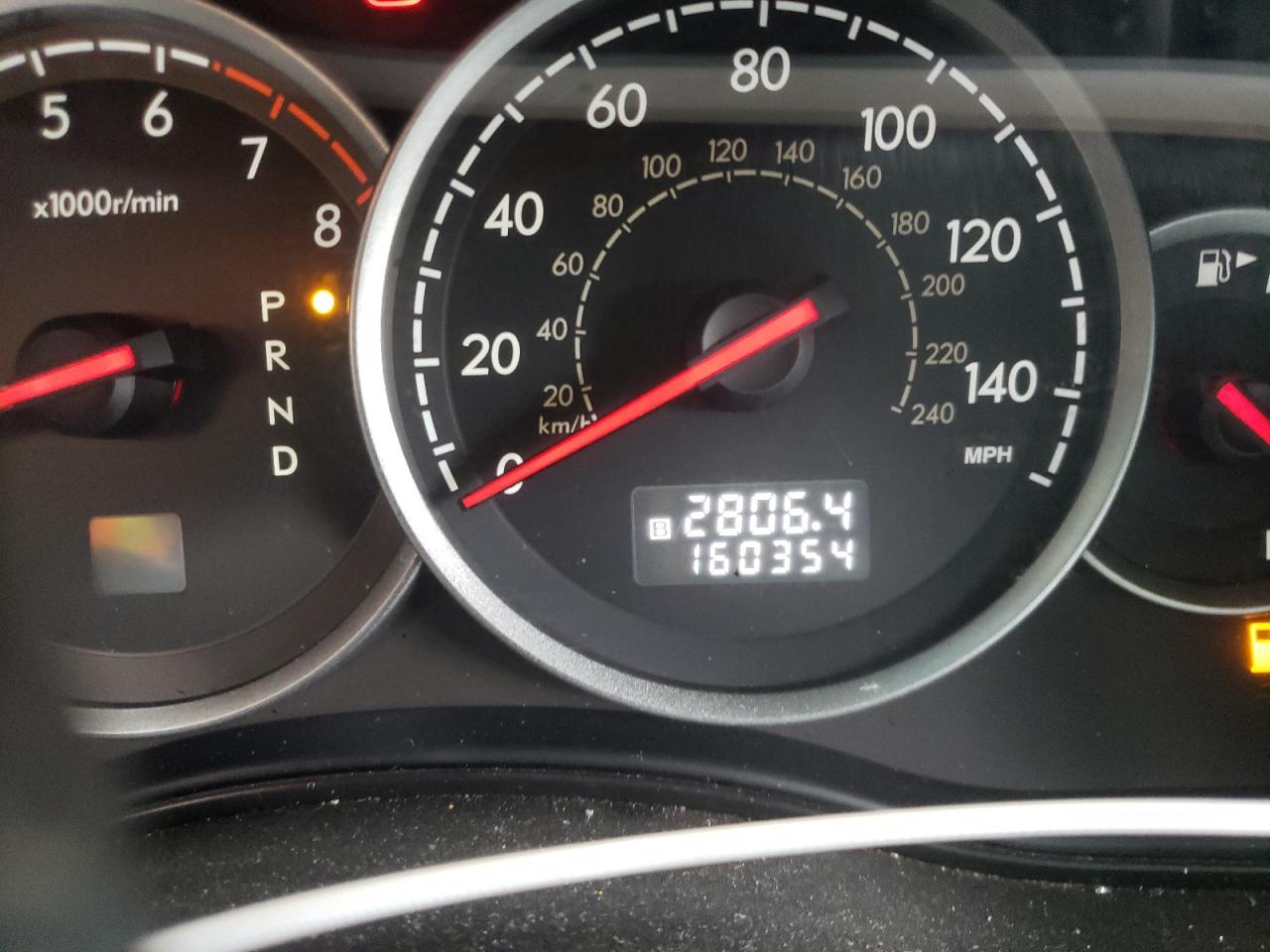 Photo 8 from auction – 2007 SUBARU OUTBACK with VIN 4S4BP61CX77328359