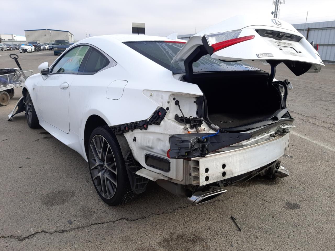 Photo 3 from auction – 2015 LEXUS RC 350 with VIN JTHHE5BC4F5003583