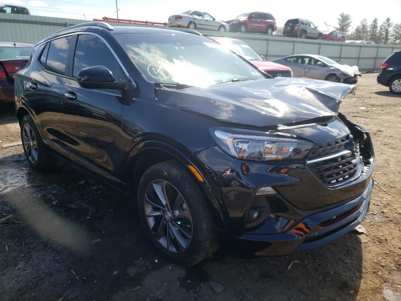BUICK ENCORE GX 2021 with VIN KL4MMCSL4MB121097 - Photo from auction