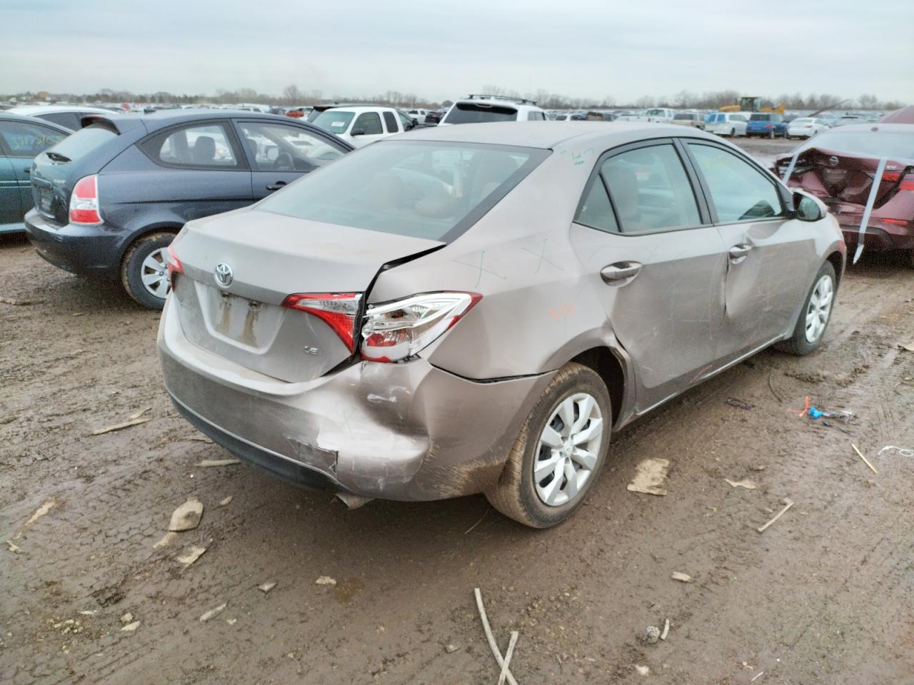 Photo 4 from auction – 2014 TOYOTA COROLLA L with VIN 5YFBURHE3EP011234
