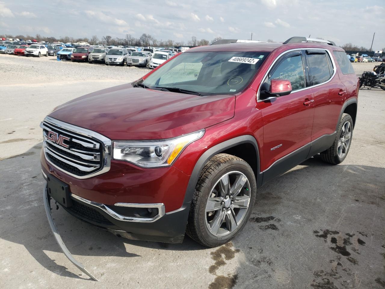 Photo 2 from auction – 2018 GMC ACADIA SLT with VIN 1GKKNNLS9JZ160366