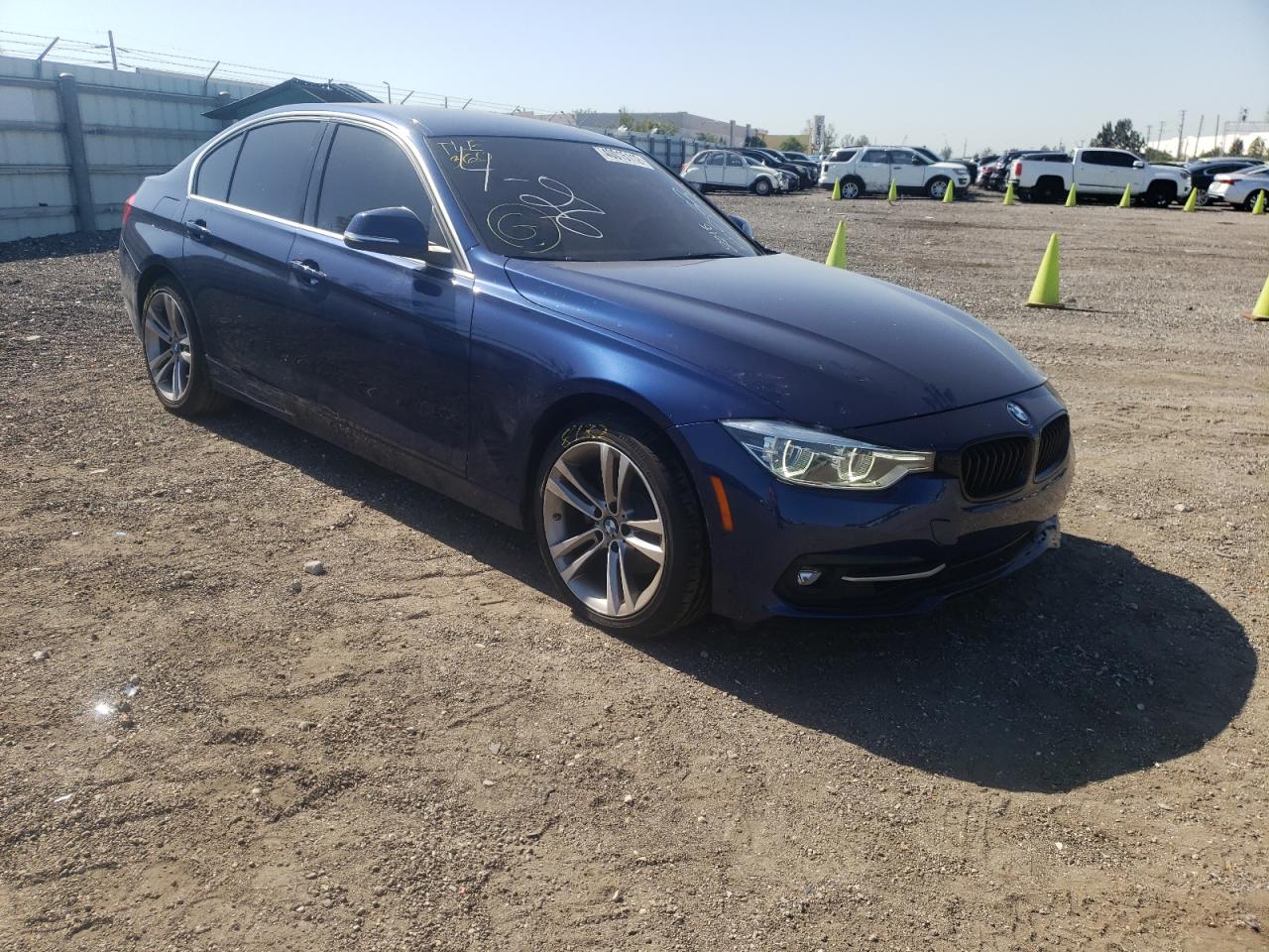 BMW 330 I 2018 with VIN WBA8B9G51JNU96432 - Photo from auction
