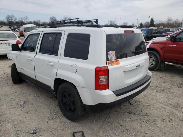 Photo 3 from auction – 2017 JEEP PATRIOT SP with VIN 1C4NJPBAXHD149943
