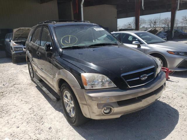 KIA SORENTO EX 2006 with VIN KNDJD733965532222 - Photo from auction