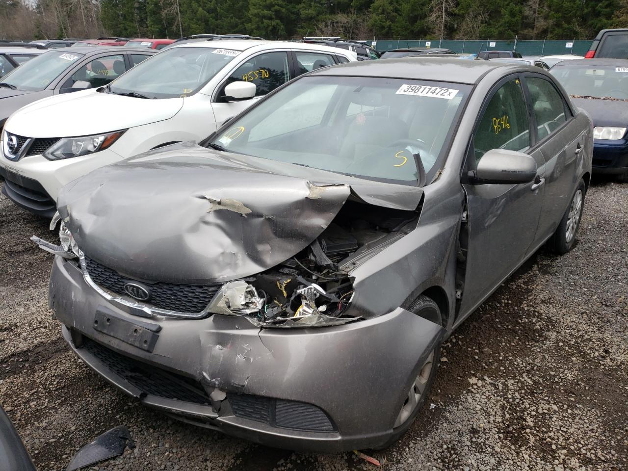 Photo 2 from auction – 2012 KIA FORTE EX with VIN KNAFU4A28C5599496