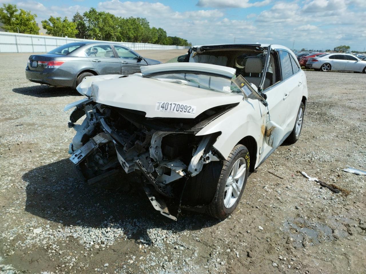 Photo 2 from auction – 2015 ACURA RDX with VIN 5J8TB3H38FL016544