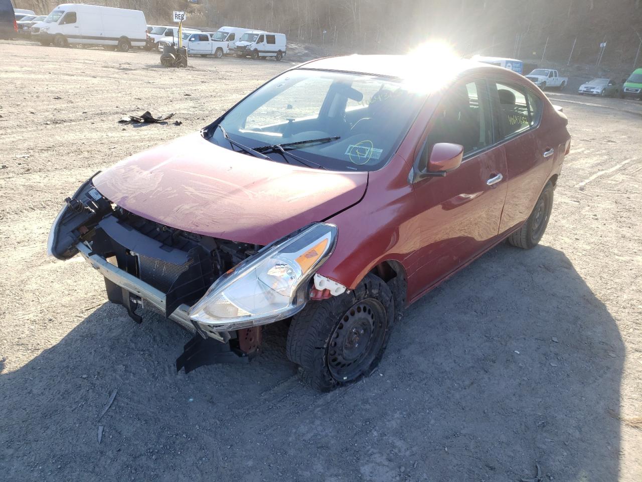 Photo 2 from auction – 2019 NISSAN VERSA S with VIN 3N1CN7AP3KL801789