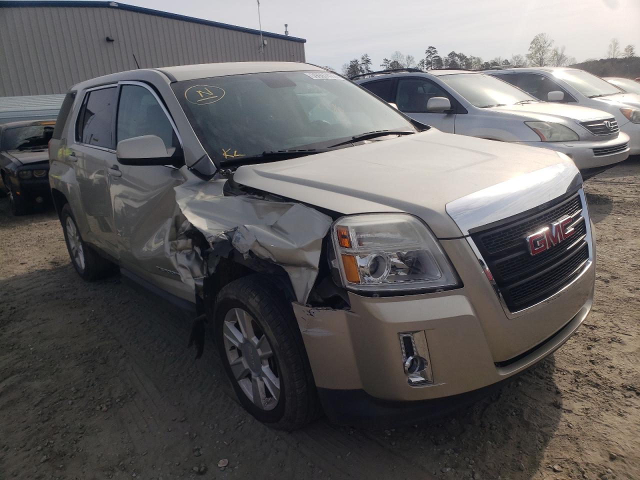 GMC TERRAIN SL 2013 with VIN 2GKALMEK5D6197486 - Photo from auction