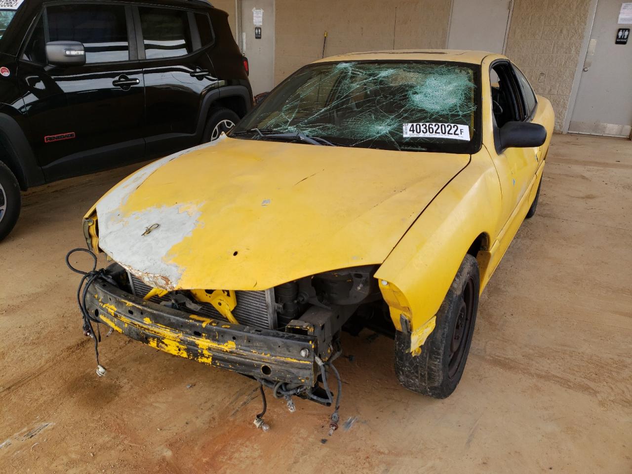 Photo 2 from auction – 2003 PONTIAC SUNFIRE with VIN 1G2JB12F837216166