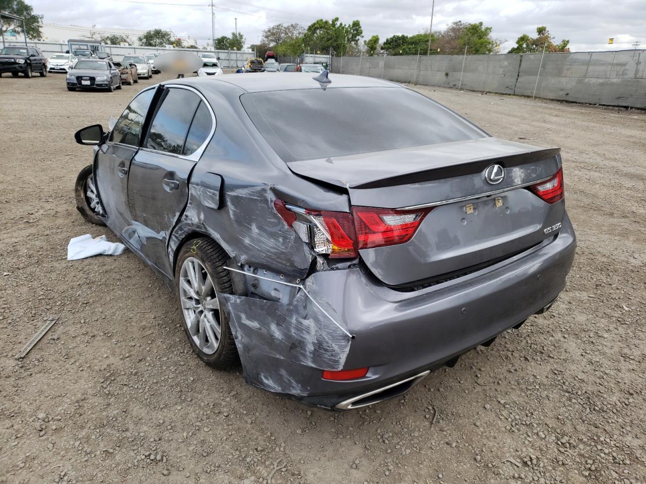 Photo 3 from auction – 2013 LEXUS GS 350 with VIN JTHBE1BL9D5026367