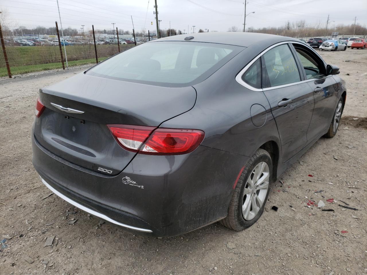 Photo 4 from auction – 2015 CHRYSLER 200 LIMITE with VIN 1C3CCCAB1FN526420