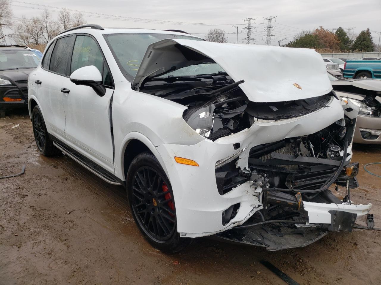 PORSCHE CAYENNE 2017 with VIN WP1AA2A20HKA80833 - Photo from auction