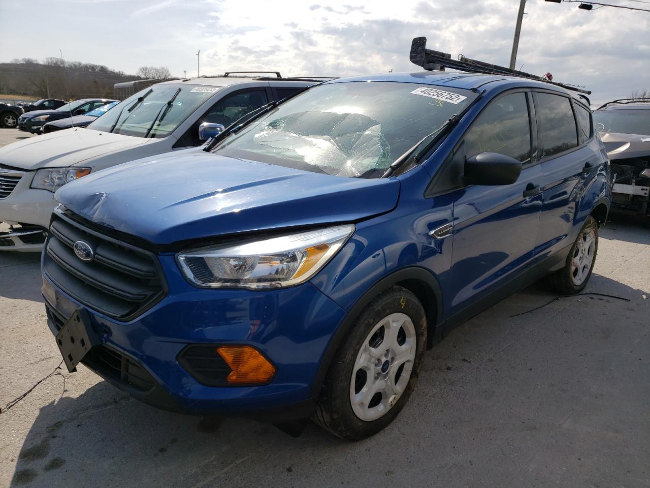 Photo 2 from auction – 2017 FORD ESCAPE S with VIN 1FMCU0F74HUD84418