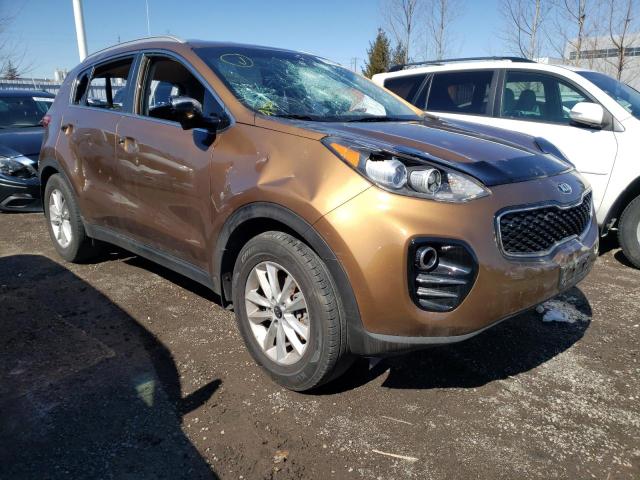 KIA SPORTAGE E 2017 with VIN KNDPNCAC2H7174035 - Photo from auction