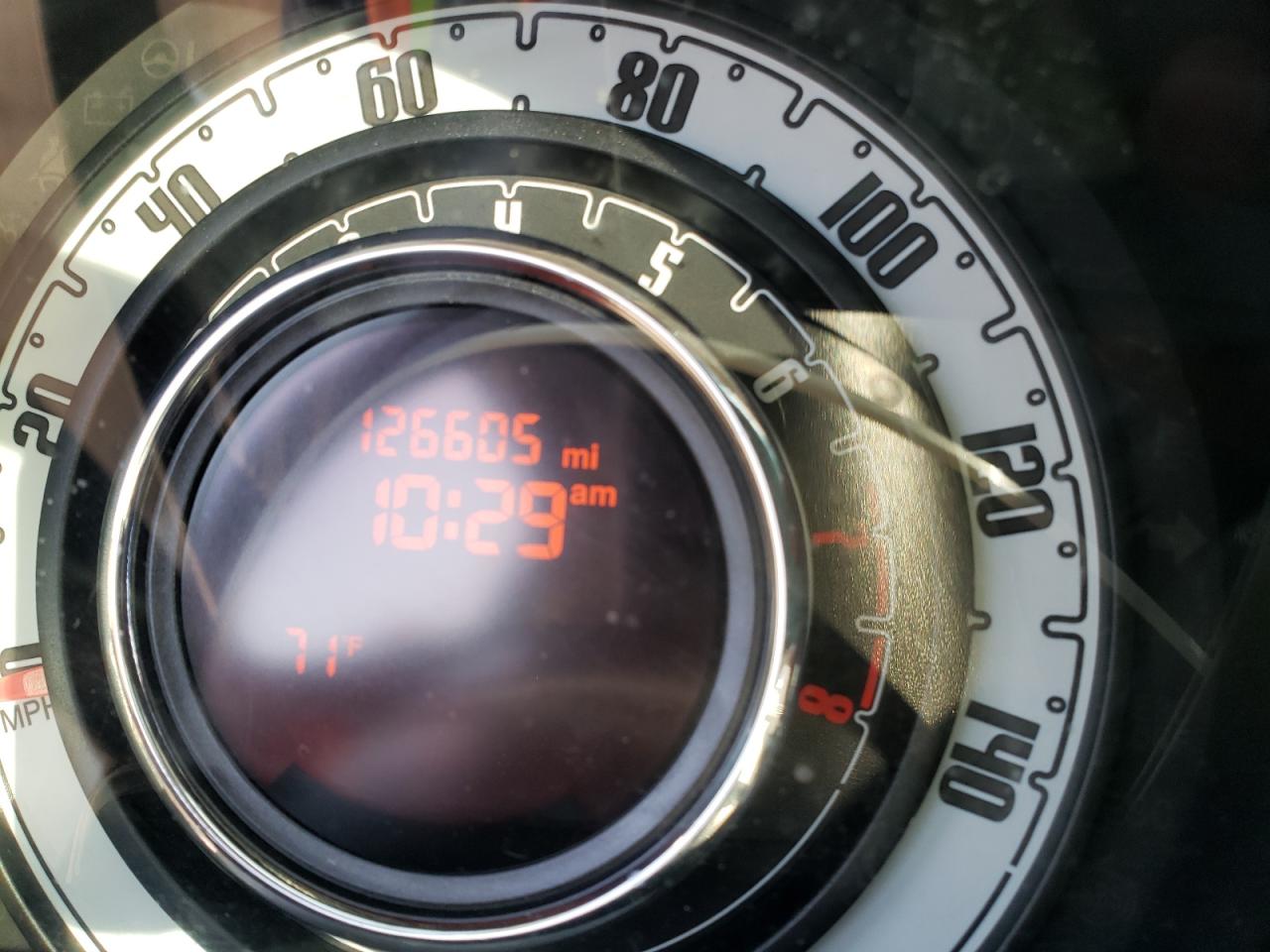 Foto 8 de la subasta – 2012 FIAT 500 LOUNGE con VIN 3C3CFFCR0CT118179
