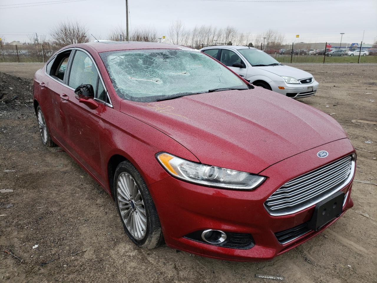 FORD FUSION TIT 2016 with VIN 3FA6P0K94GR319418 - Photo from auction