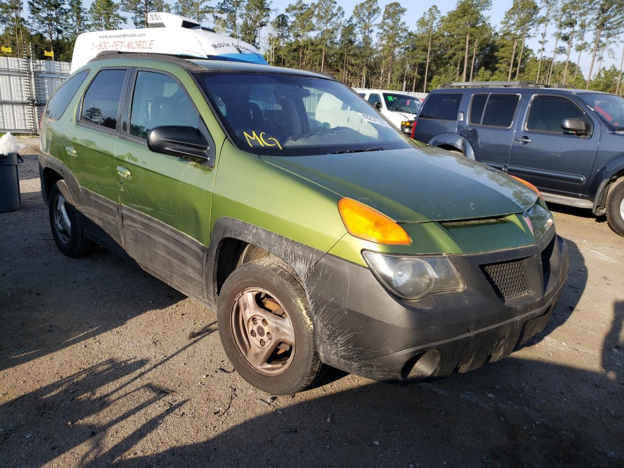 PONTIAC AZTEK 2001 with VIN 3G7DA03E11S505673 - Photo from auction