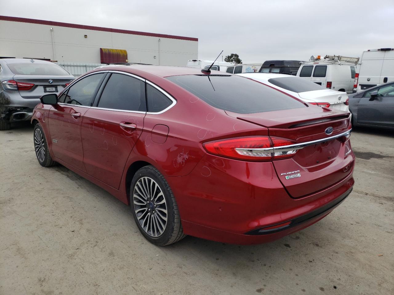 Photo 3 from auction – 2017 FORD FUSION TIT with VIN 3FA6P0SU4HR276995