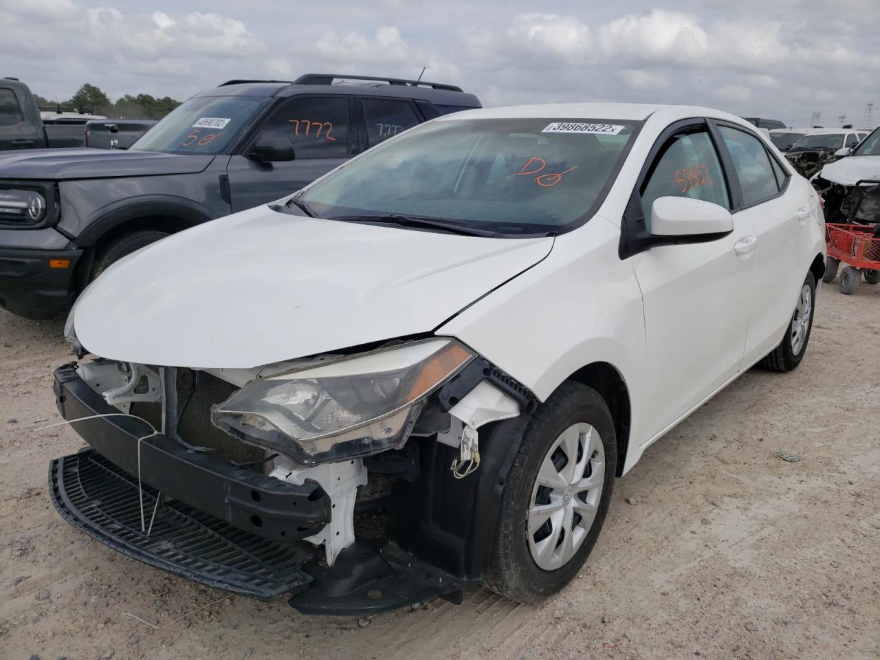 Photo 2 from auction – 2016 TOYOTA COROLLA L with VIN 5YFBURHE5GP510975