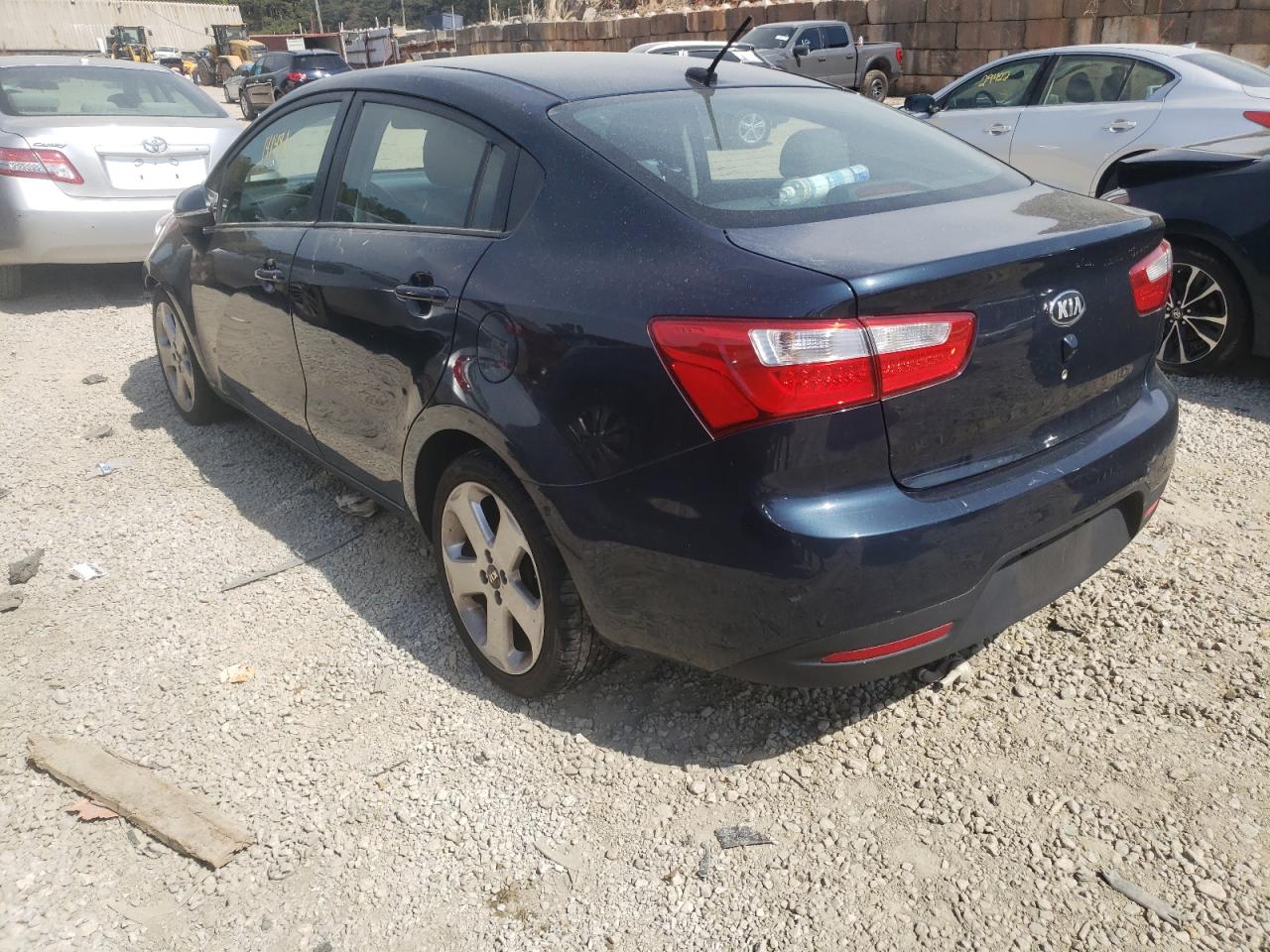 Photo 3 from auction – 2013 KIA RIO EX with VIN KNADN4A35D6187948