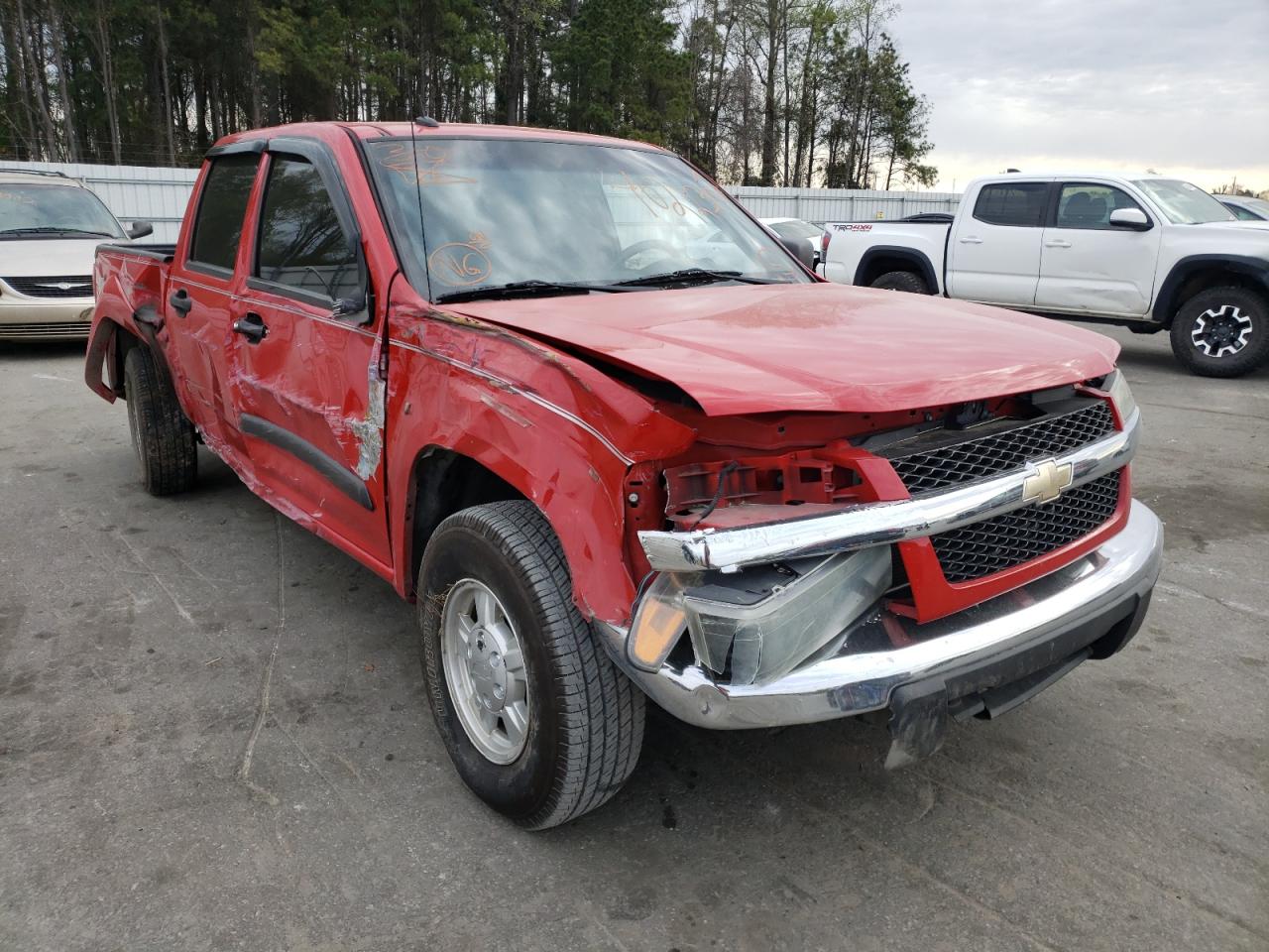 CHEVROLET COLORADO 2008 with VIN 1GCCS13E788159065 - Photo from auction