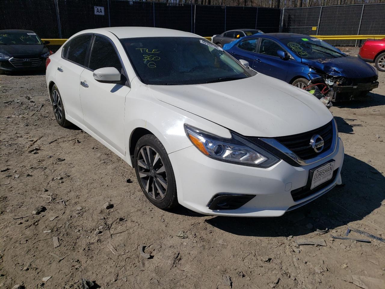 NISSAN ALTIMA 2.5 2018 with VIN 1N4AL3AP3JC167595 - Photo from auction