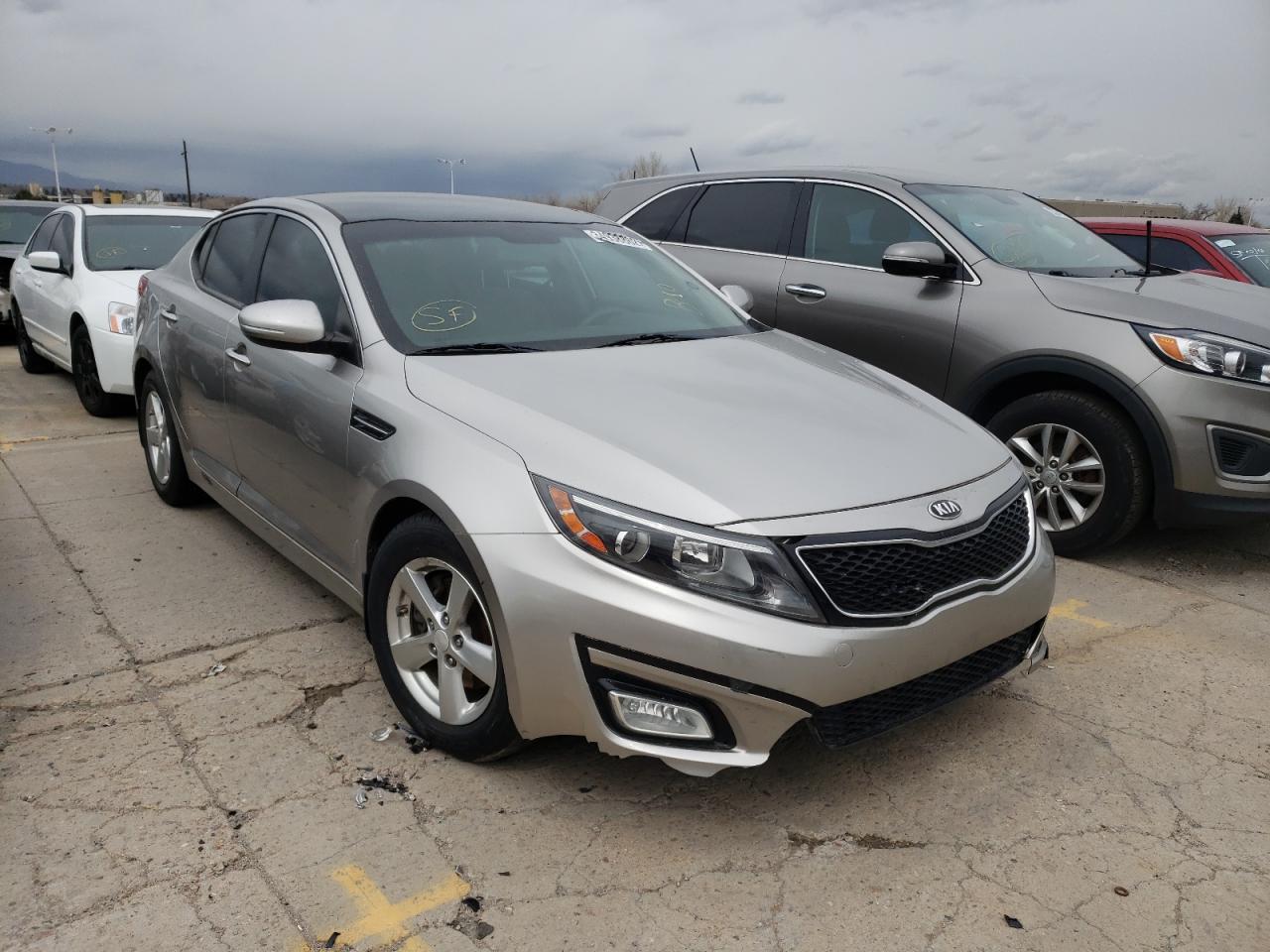 KIA OPTIMA LX 2014 with VIN KNAGM4A77E5478705 - Photo from auction