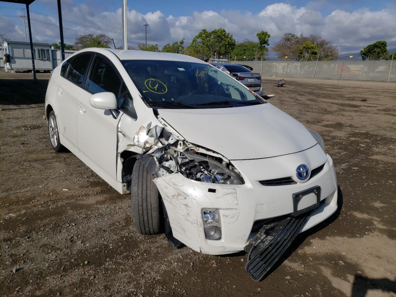 TOYOTA PRIUS 2010 with VIN JTDKN3DU8A0074728 - Photo from auction