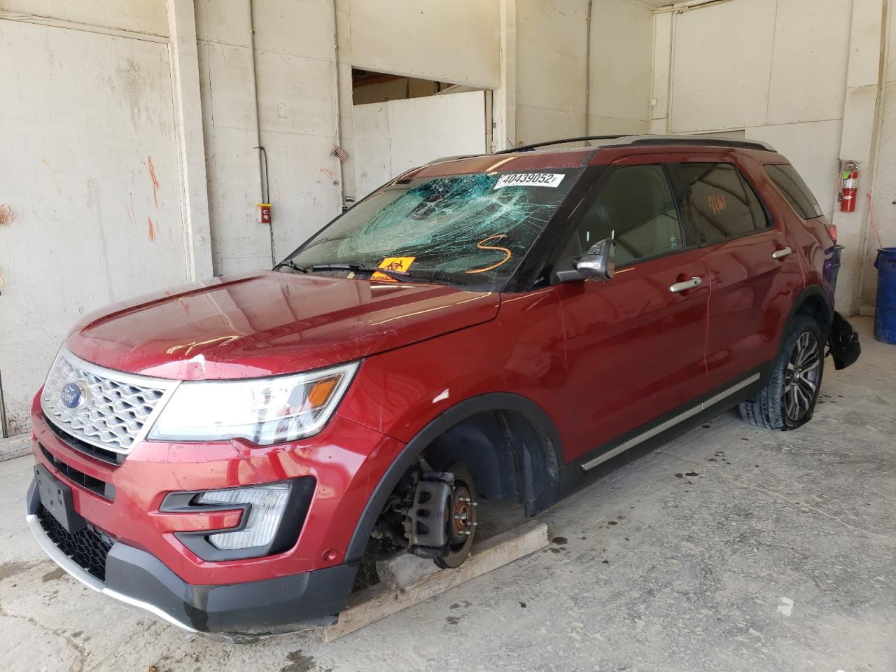 Photo 2 from auction – 2016 FORD EXPLORER P with VIN 1FM5K8HT9GGD19780