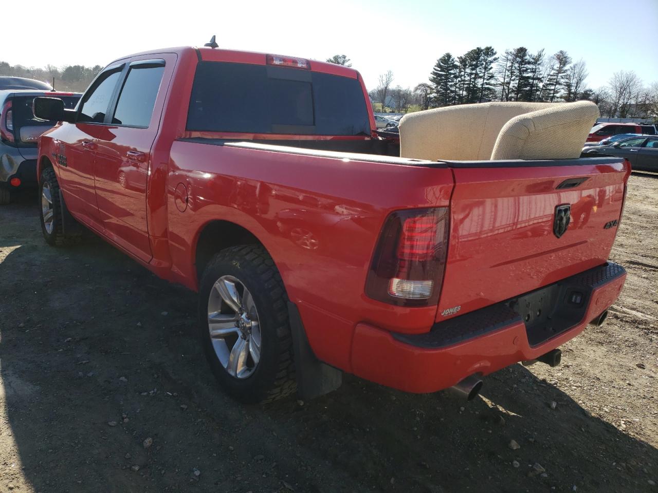 Photo 3 from auction – 2016 RAM 1500 SPORT with VIN 1C6RR7MT3GS215209