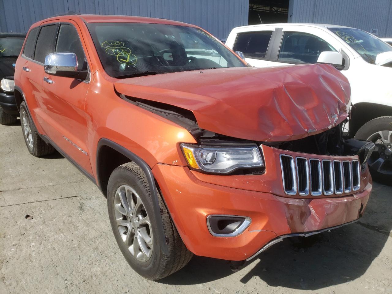 Photo 1 from auction – 2015 JEEP GRAND CHER with VIN 1C4RJFBG6FC651092