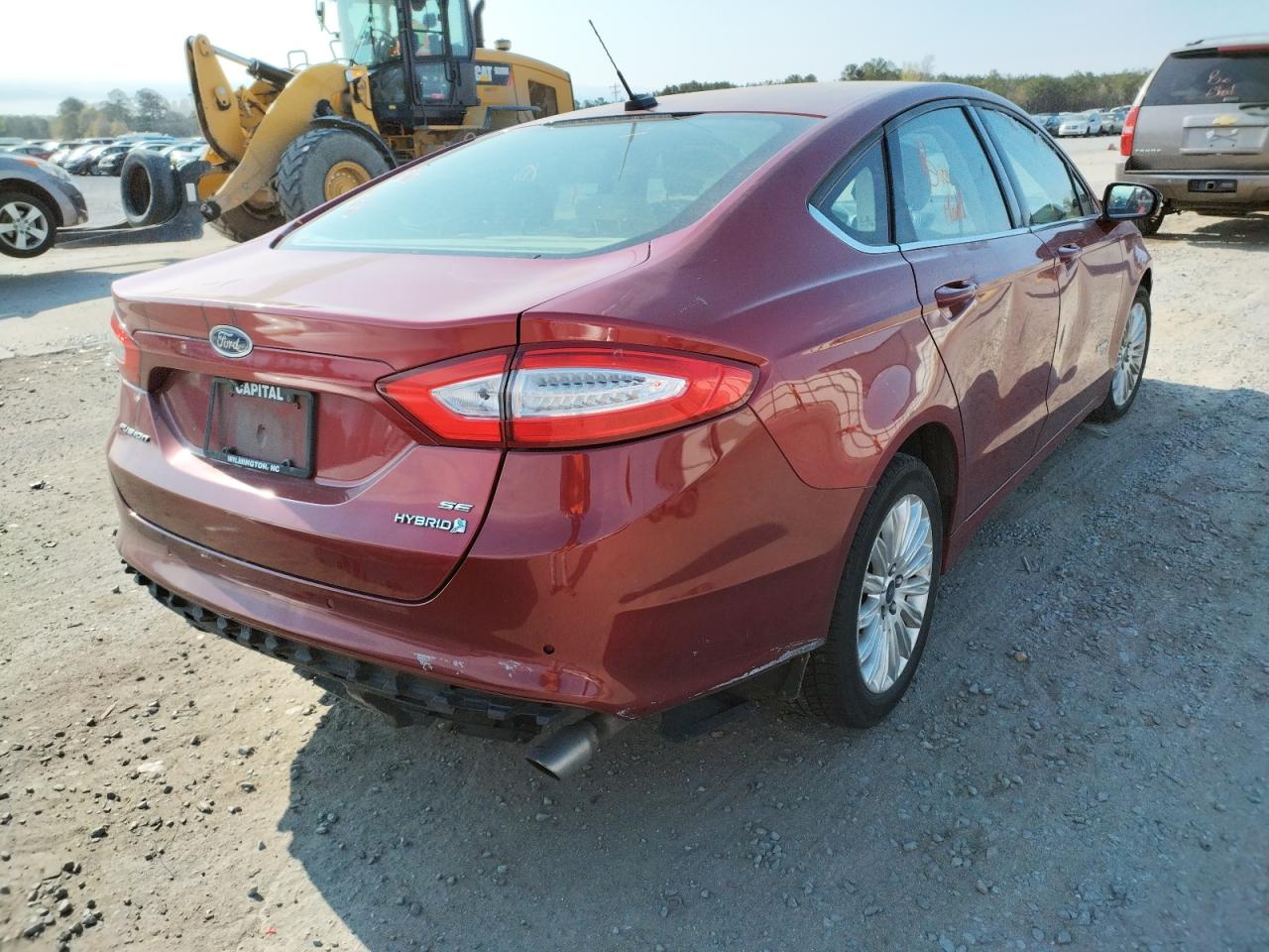 Photo 4 from auction – 2014 FORD FUSION SE with VIN 3FA6P0LU6ER173376