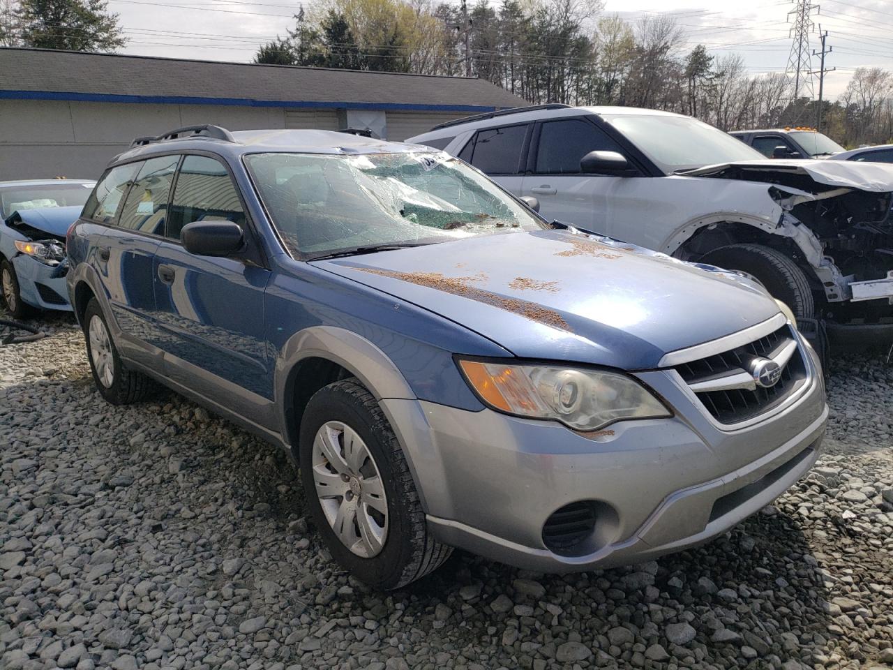 SUBARU OUTBACK 2008 with VIN 4S4BP60C686331333 - Photo from auction