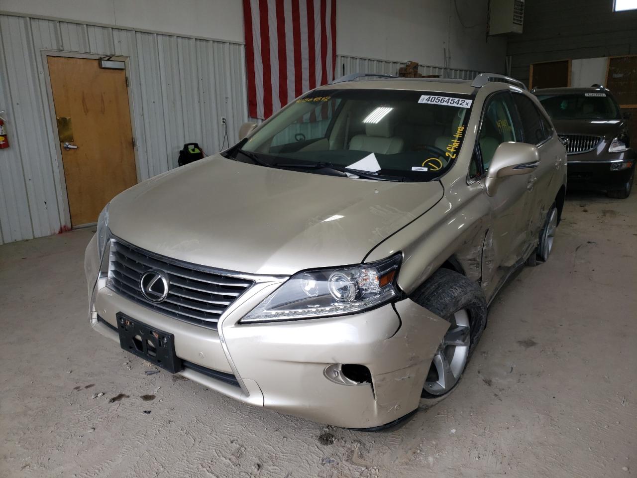Photo 2 from auction – 2013 LEXUS RX 350 BAS with VIN 2T2BK1BA5DC187757