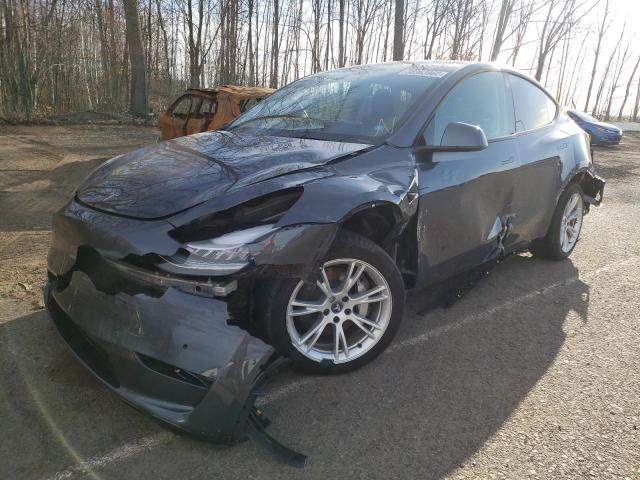 Photo 2 from auction – 2021 TESLA MODEL Y with VIN 5YJYGDEE6MF099974