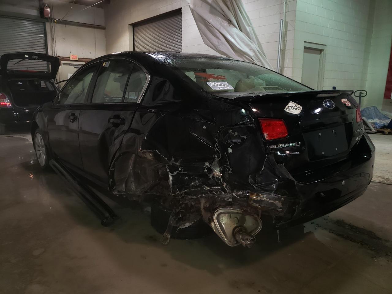 Photo 3 from auction – 2010 SUBARU LEGACY 2.5 with VIN 4S3BMBJ68A3217002