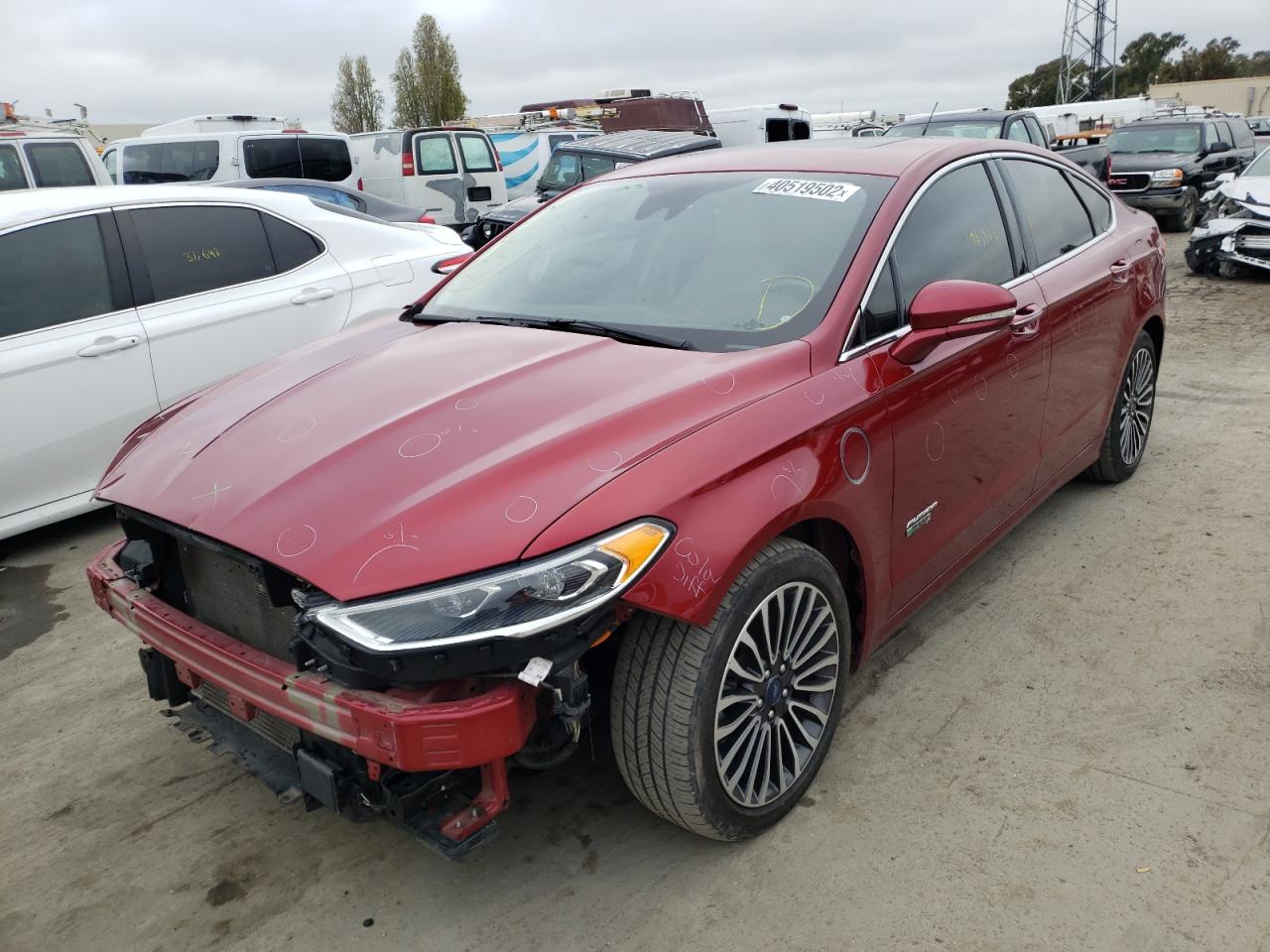 Photo 2 from auction – 2017 FORD FUSION TIT with VIN 3FA6P0SU4HR276995