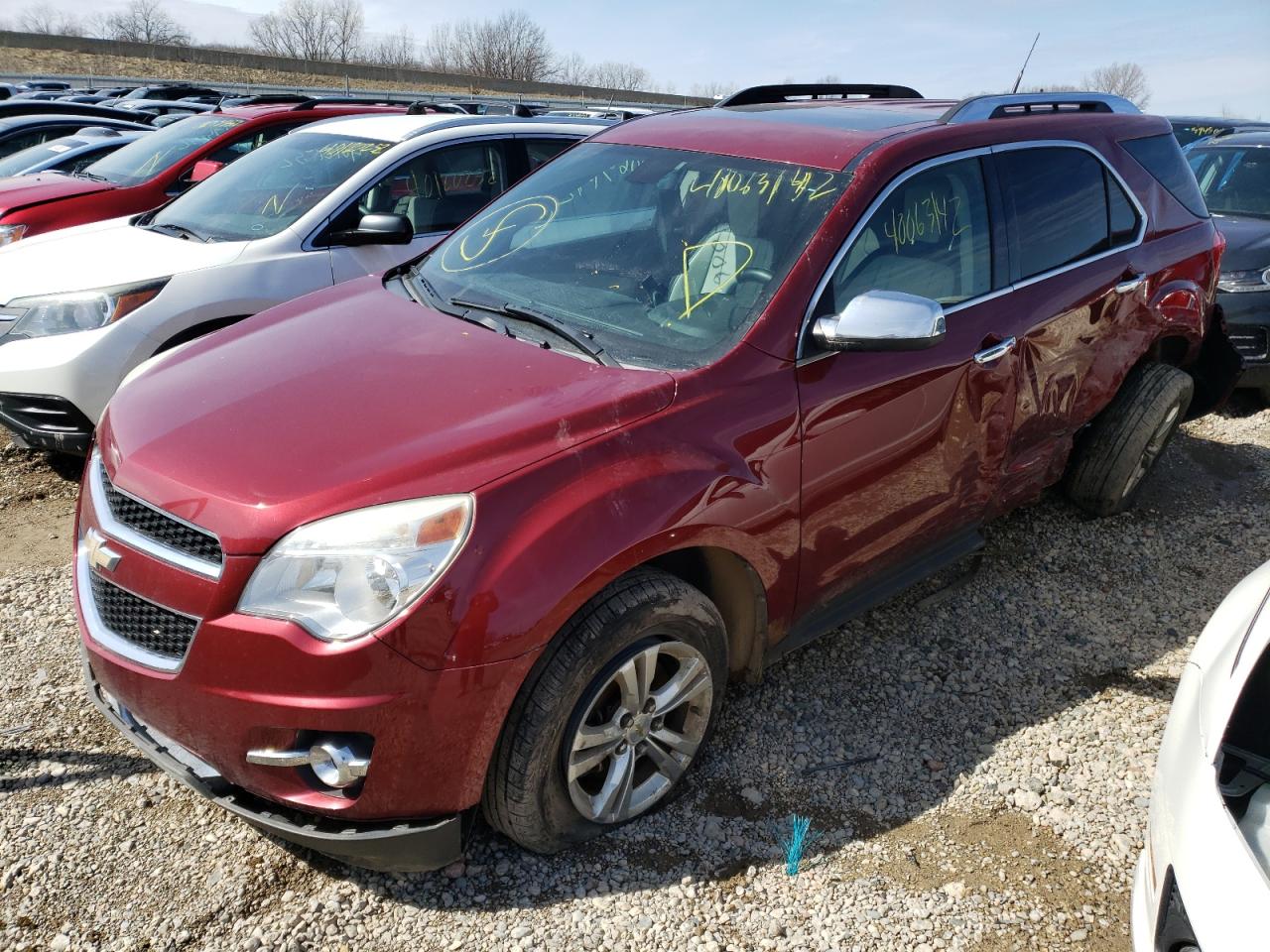 Photo 2 from auction – 2011 CHEVROLET EQUINOX LT with VIN 2CNALPEC9B6228639