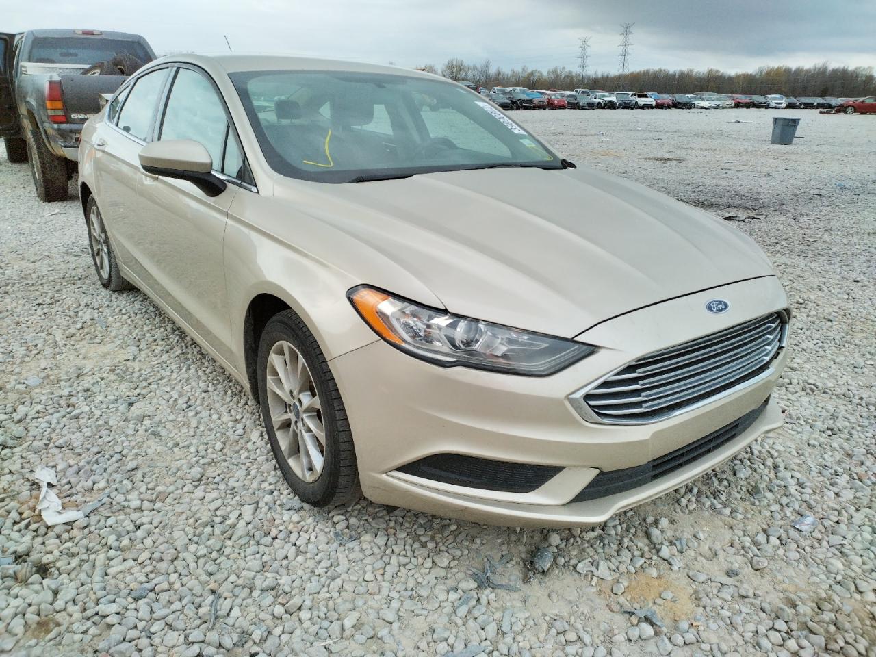 FORD FUSION SE 2017 with VIN 3FA6P0H73HR351414 - Photo from auction