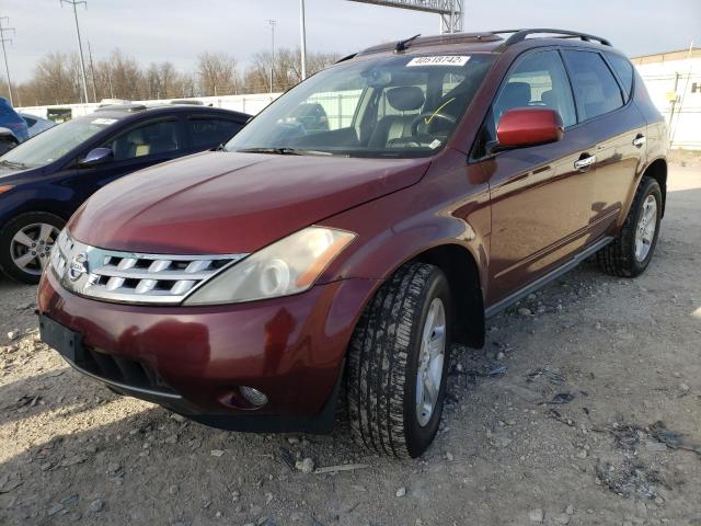 Photo 2 from auction – 2005 NISSAN MURANO with VIN JN8AZ08T05W330061
