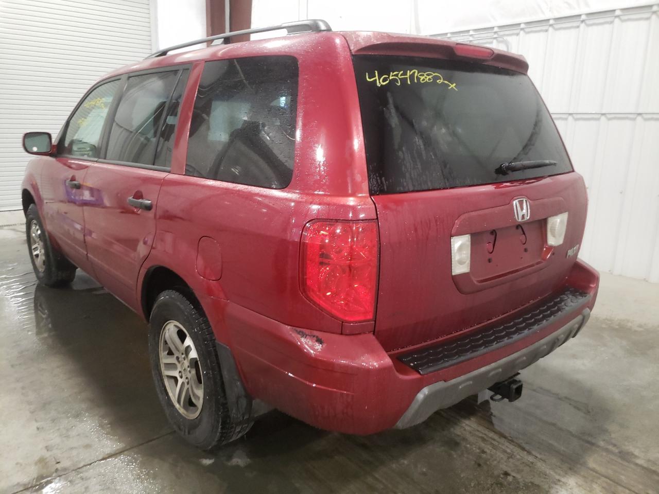Photo 3 from auction – 2004 HONDA PILOT EXL with VIN 5FNYF18614B005747