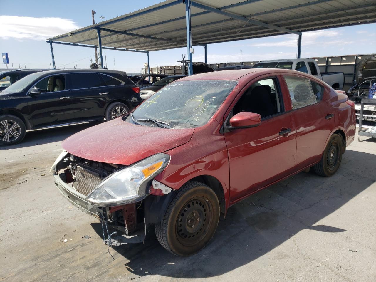 Photo 2 from auction – 2017 NISSAN VERSA S with VIN 3N1CN7AP7HL818572
